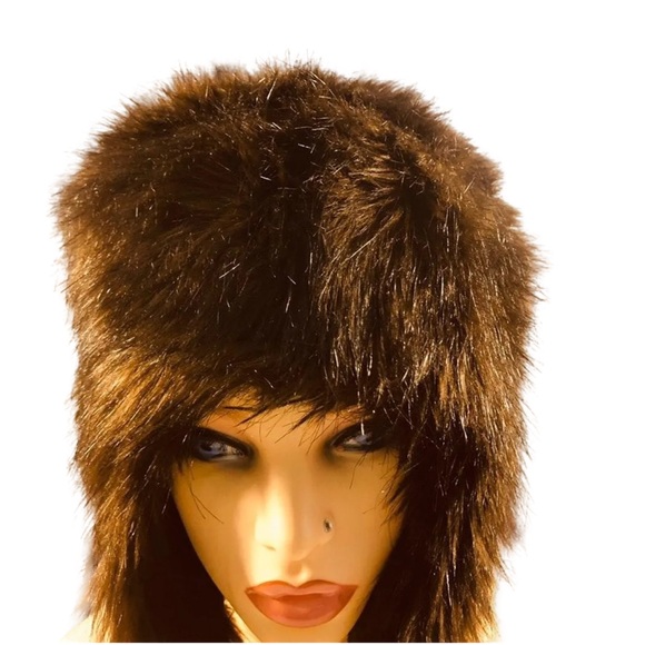 Faux fur hat Russian style - Picture 2 of 6